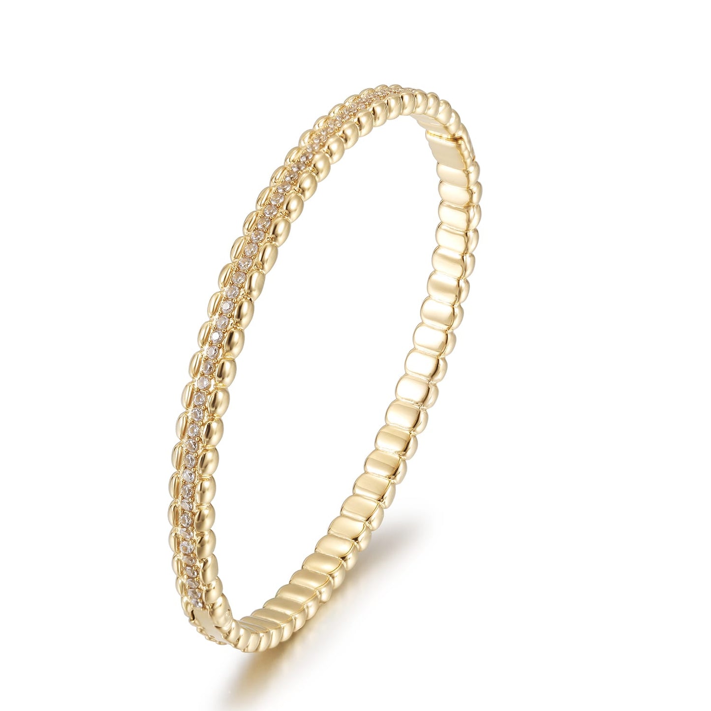 Scalloped Edge Bangle