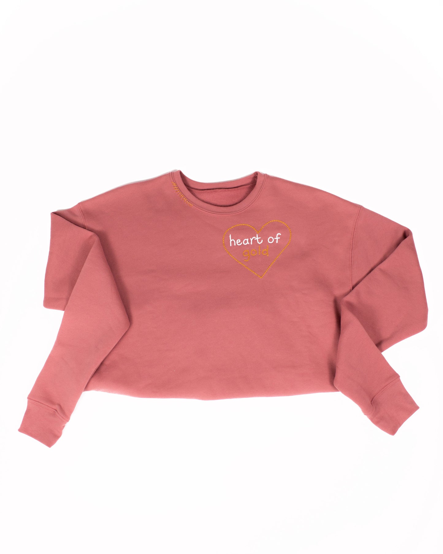 Heart of Gold Crew Neck