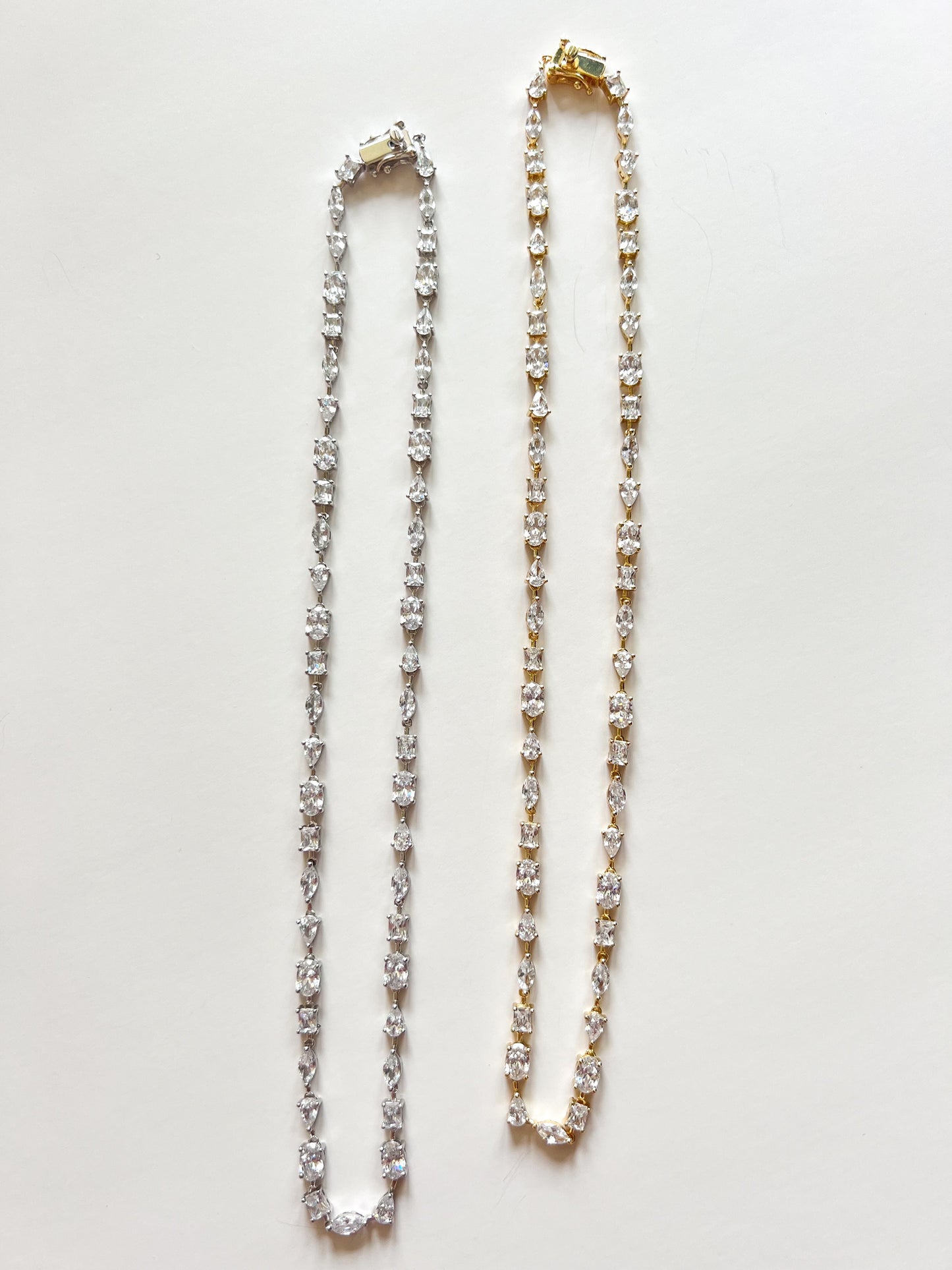 Irregular Tennis Necklace