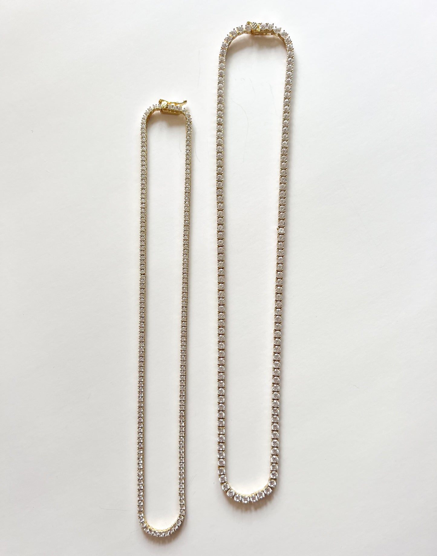 Large Tennis Necklace