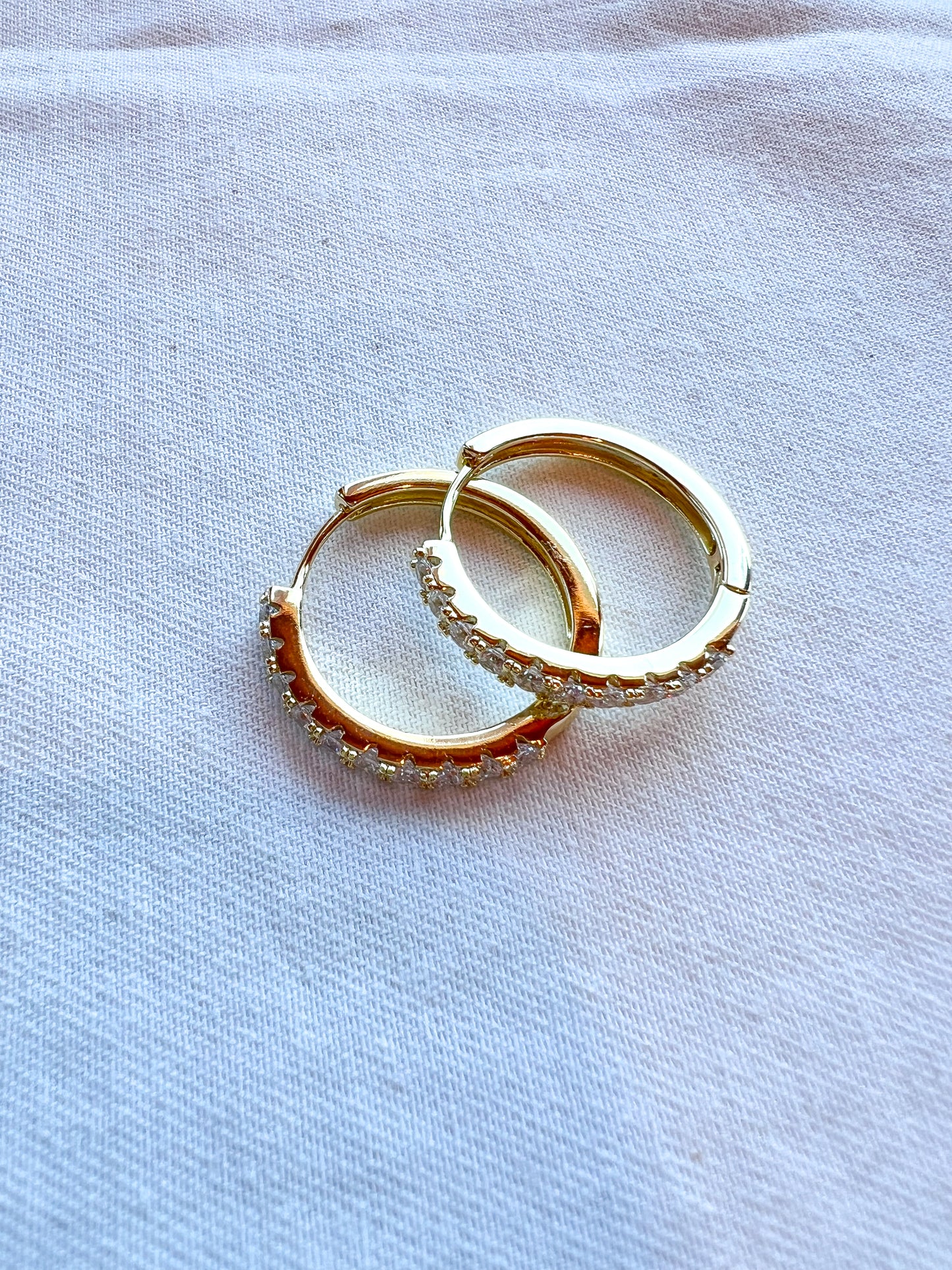 Classic Glitz Hoops