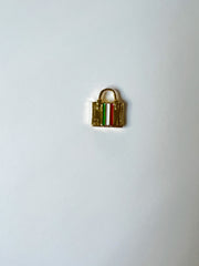 Yellow Gold Italy Suitcase Charm thumbnail