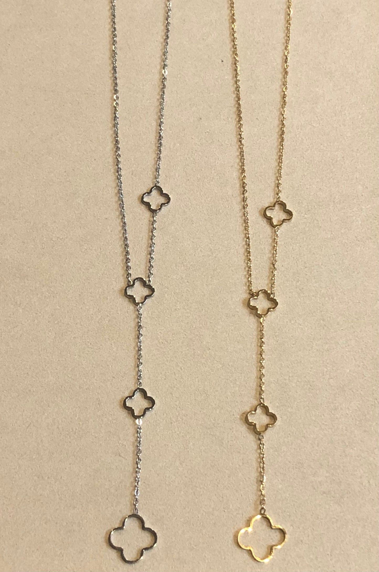 Open Clover Necklace