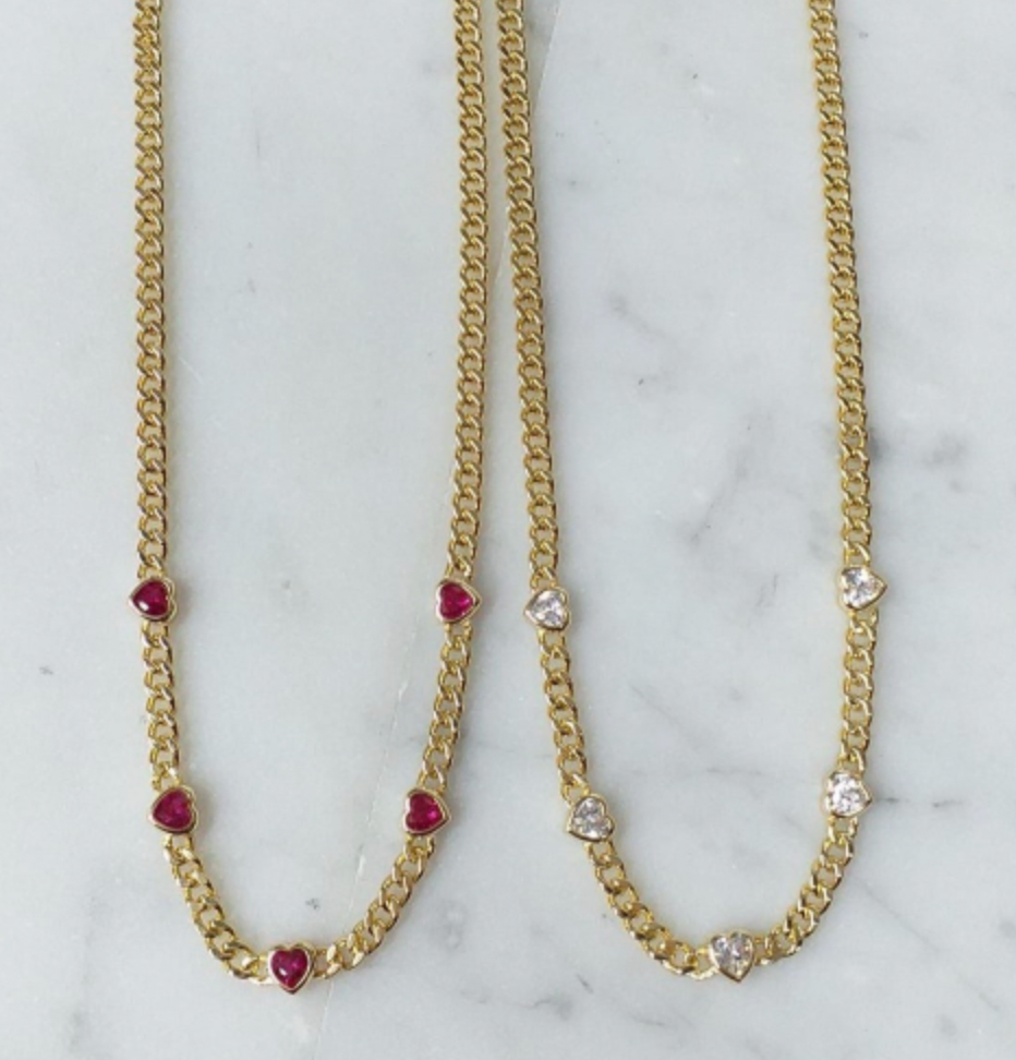 Heart Chain Necklace