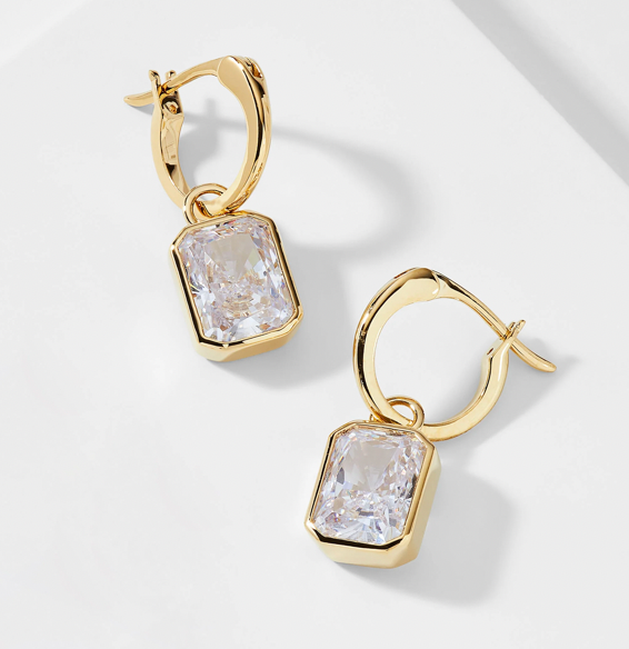 Bezel Clear Dangles