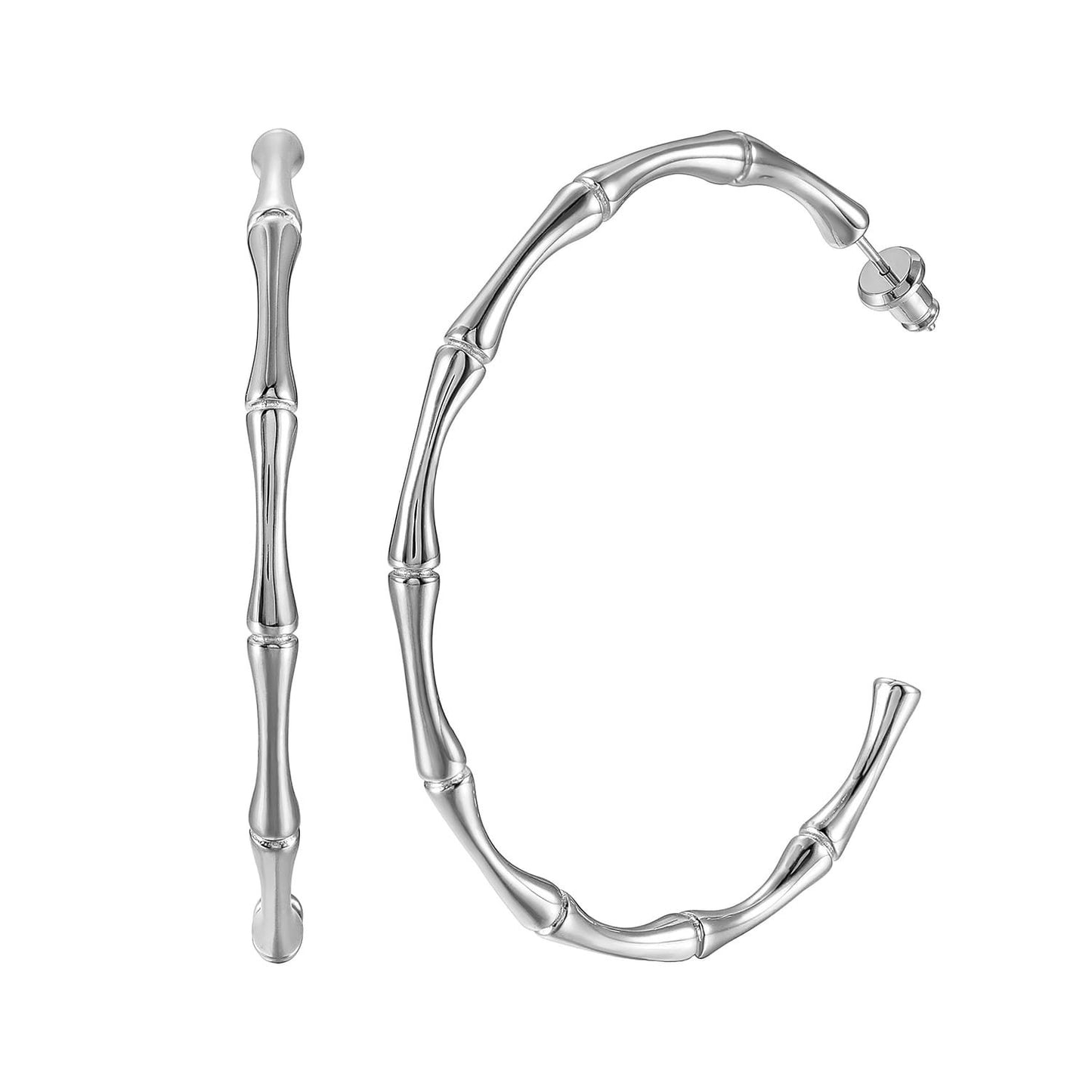 Bamboo Open Hoop