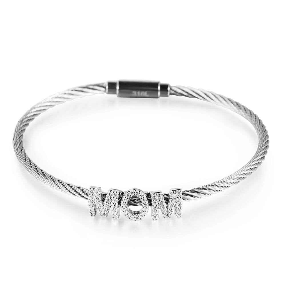 MOM Cable Bracelet