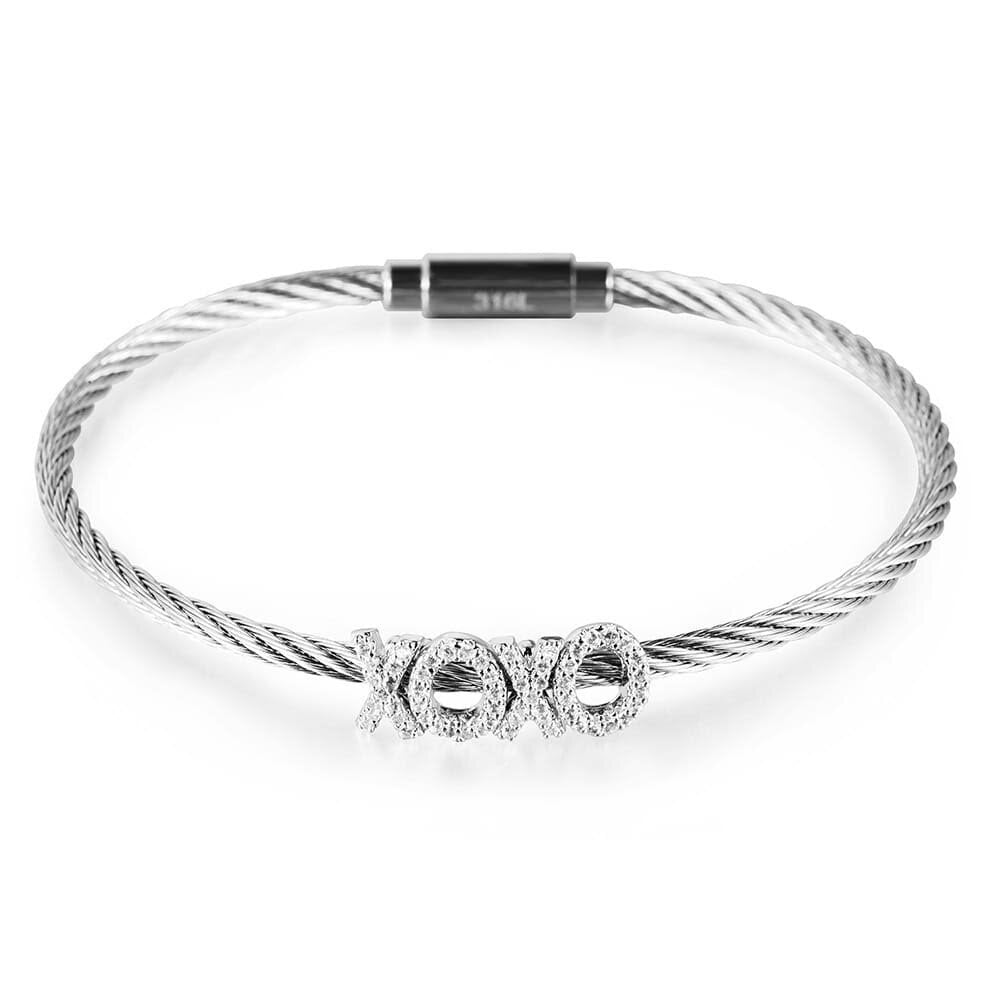 XOXO Cable Bracelet