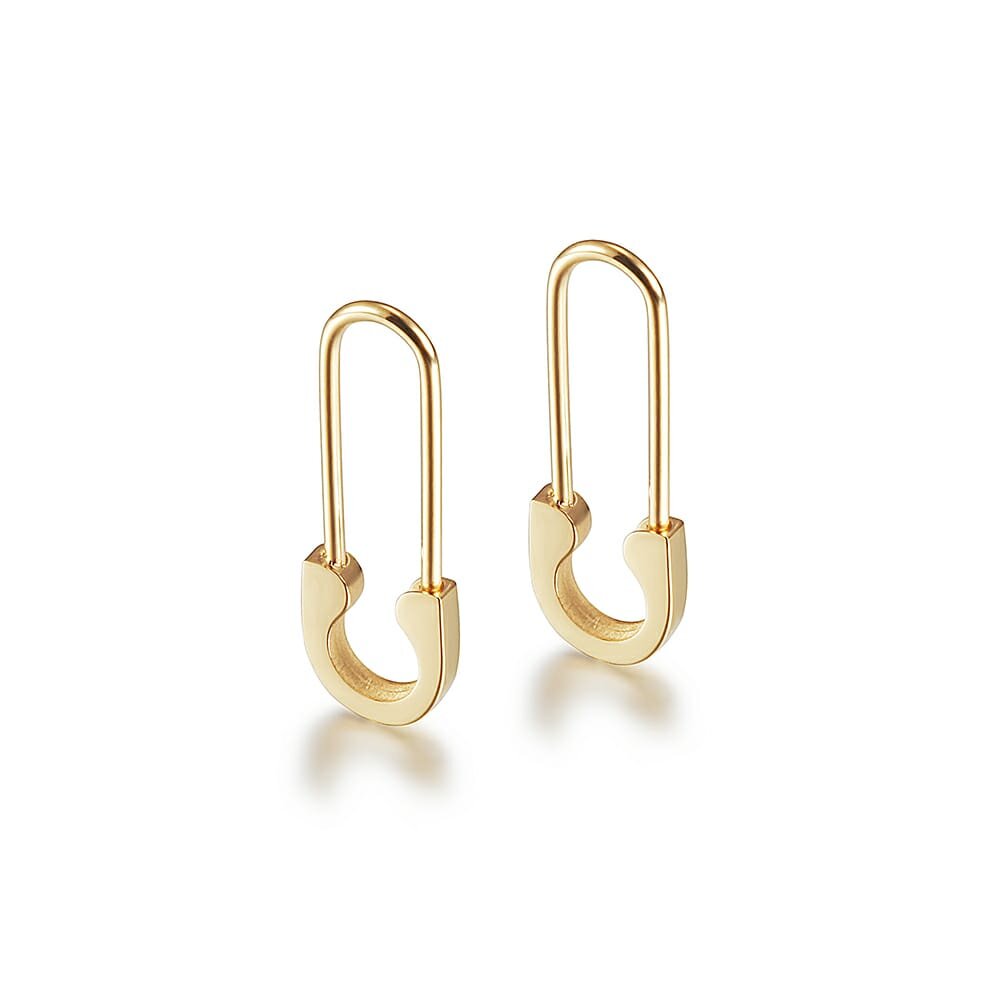Safety Pin Earrings