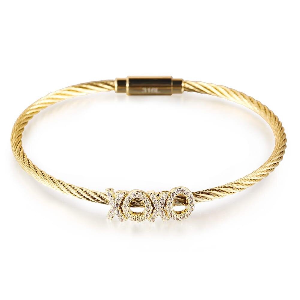 XOXO Cable Bracelet
