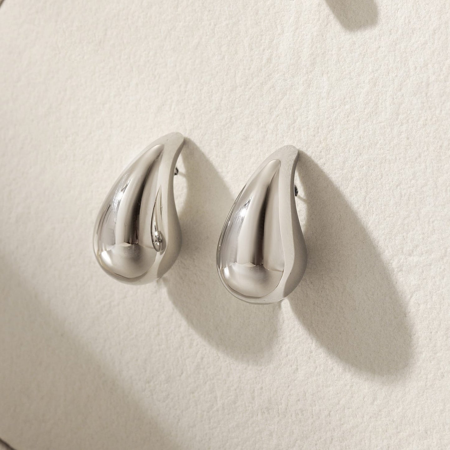 Bubble Teardrop Statement Earrings