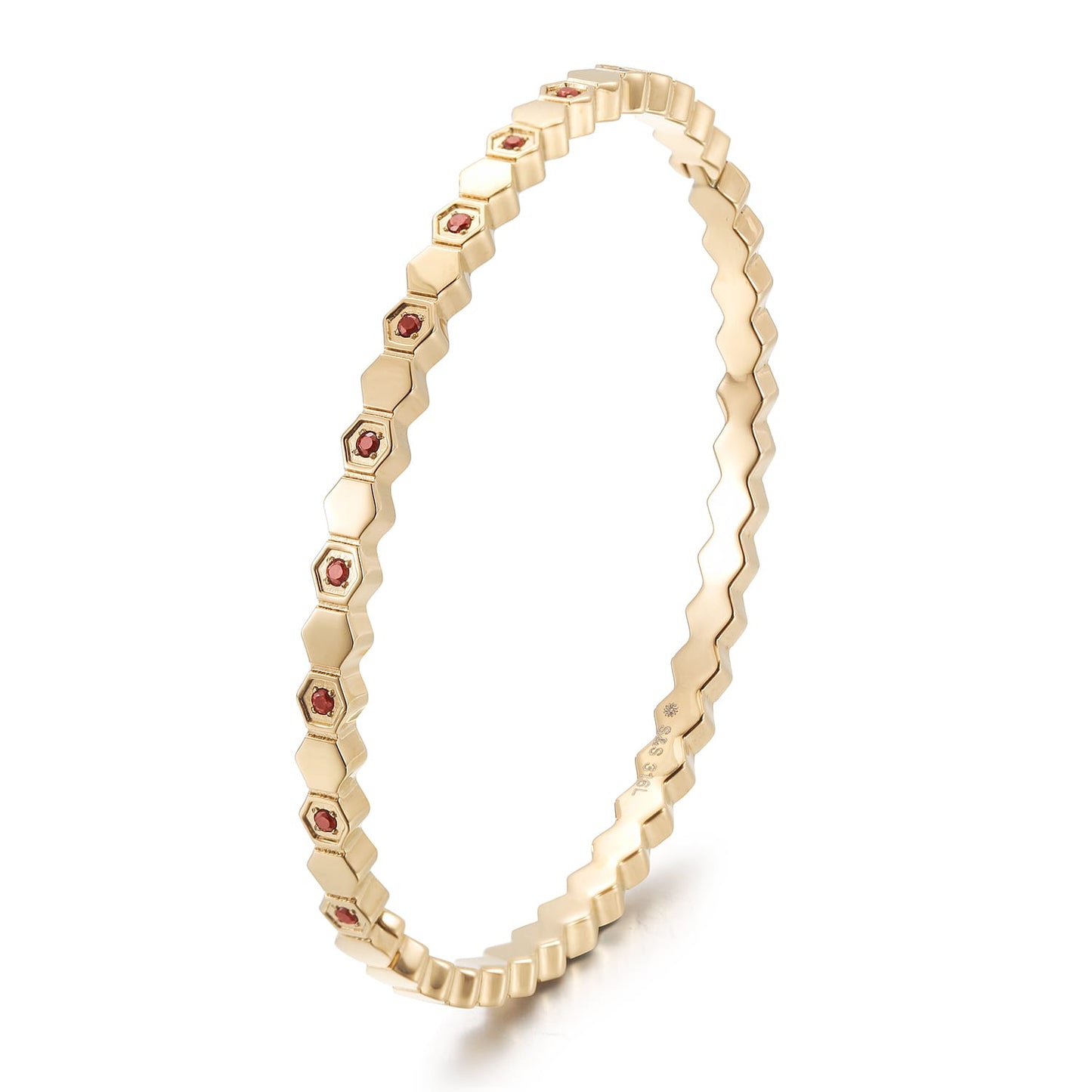 Honeycomb Bangle