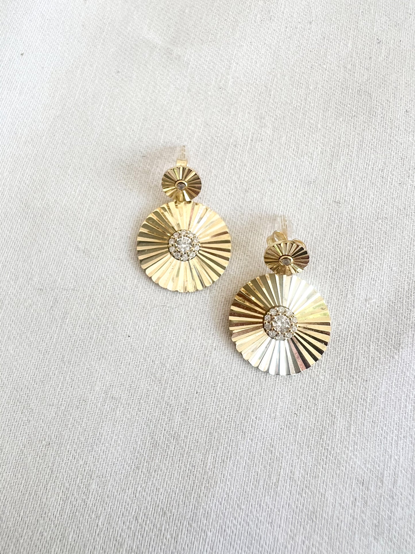 Circular Drop Earring