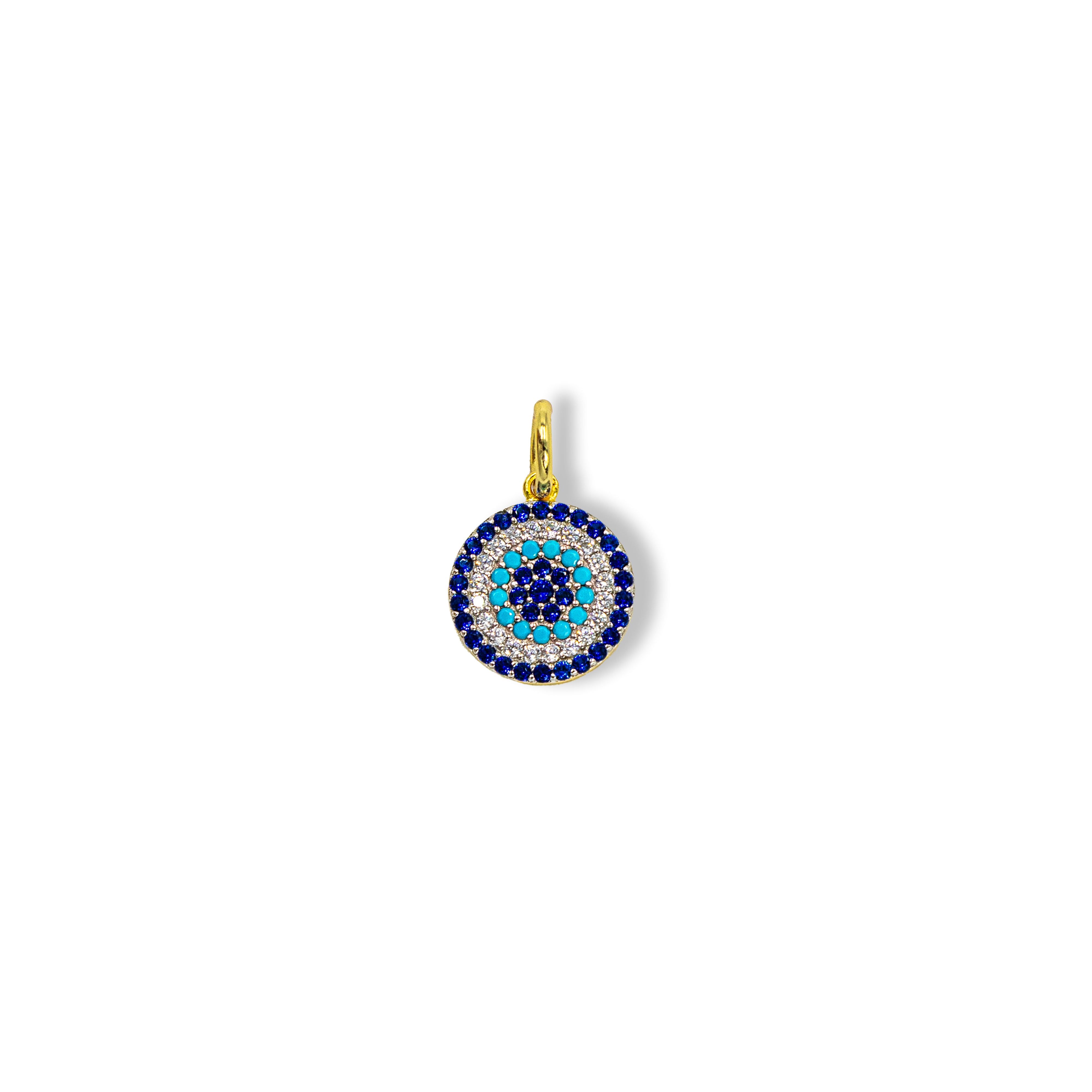 Hues of Blue Evil Eye Charm