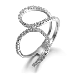 Open Curve Statement Ring thumbnail