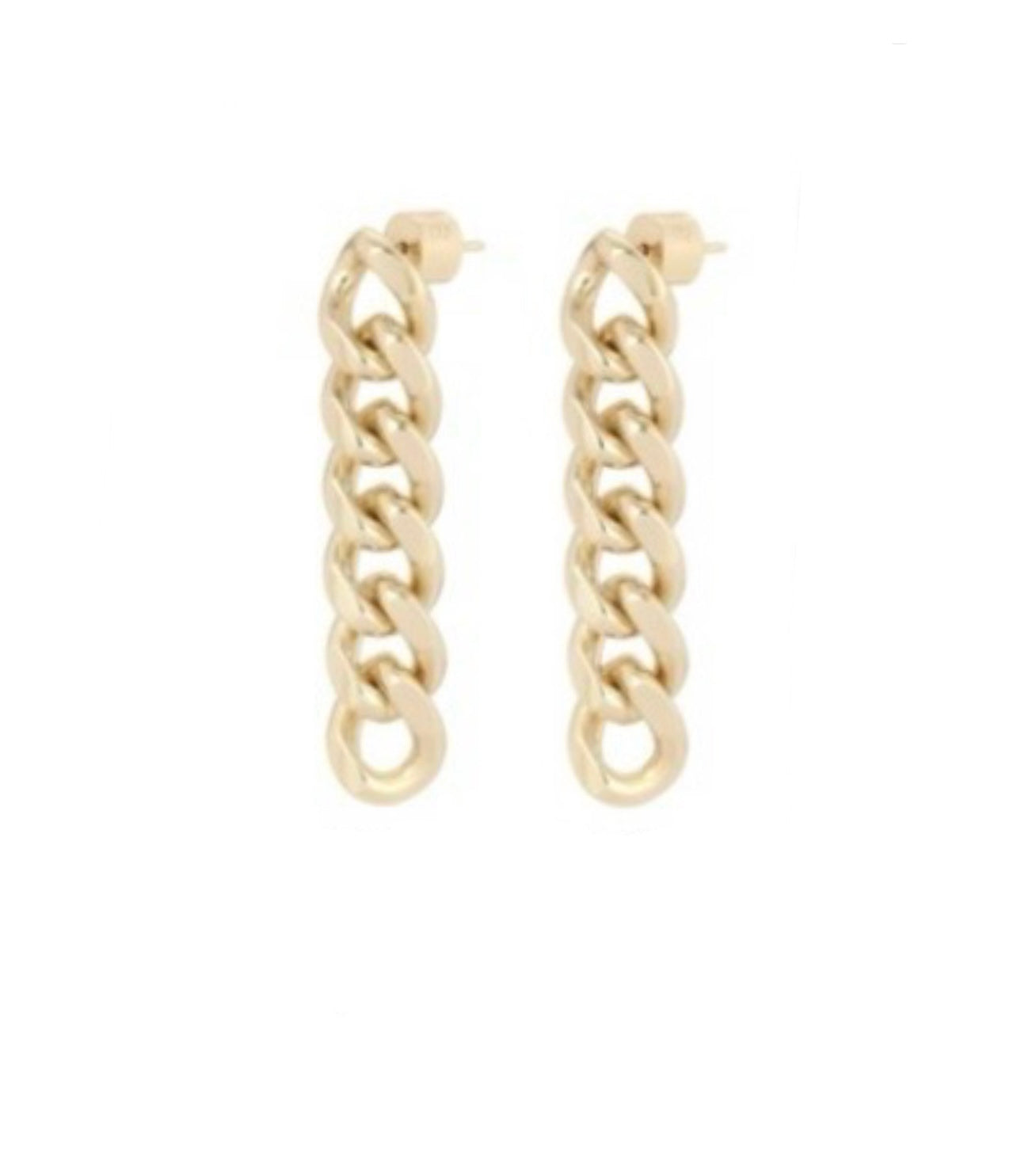 Six Link Chain Earrings