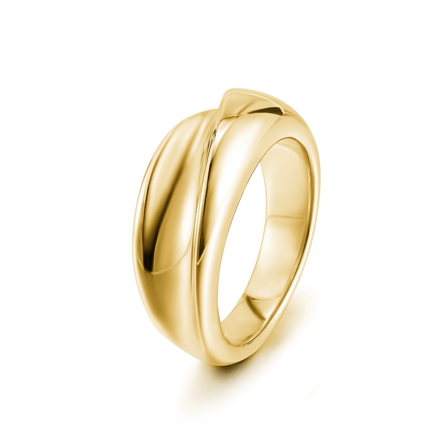 Yellow Gold Twist Ring