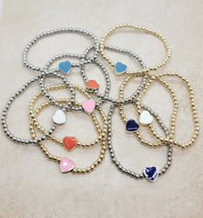 Heart Beaded Bracelets thumbnail