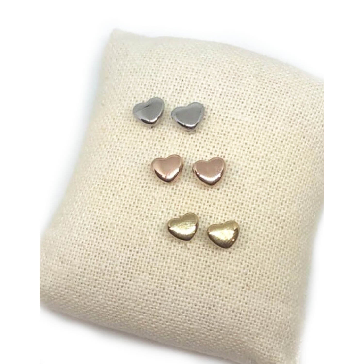 Heart Studs