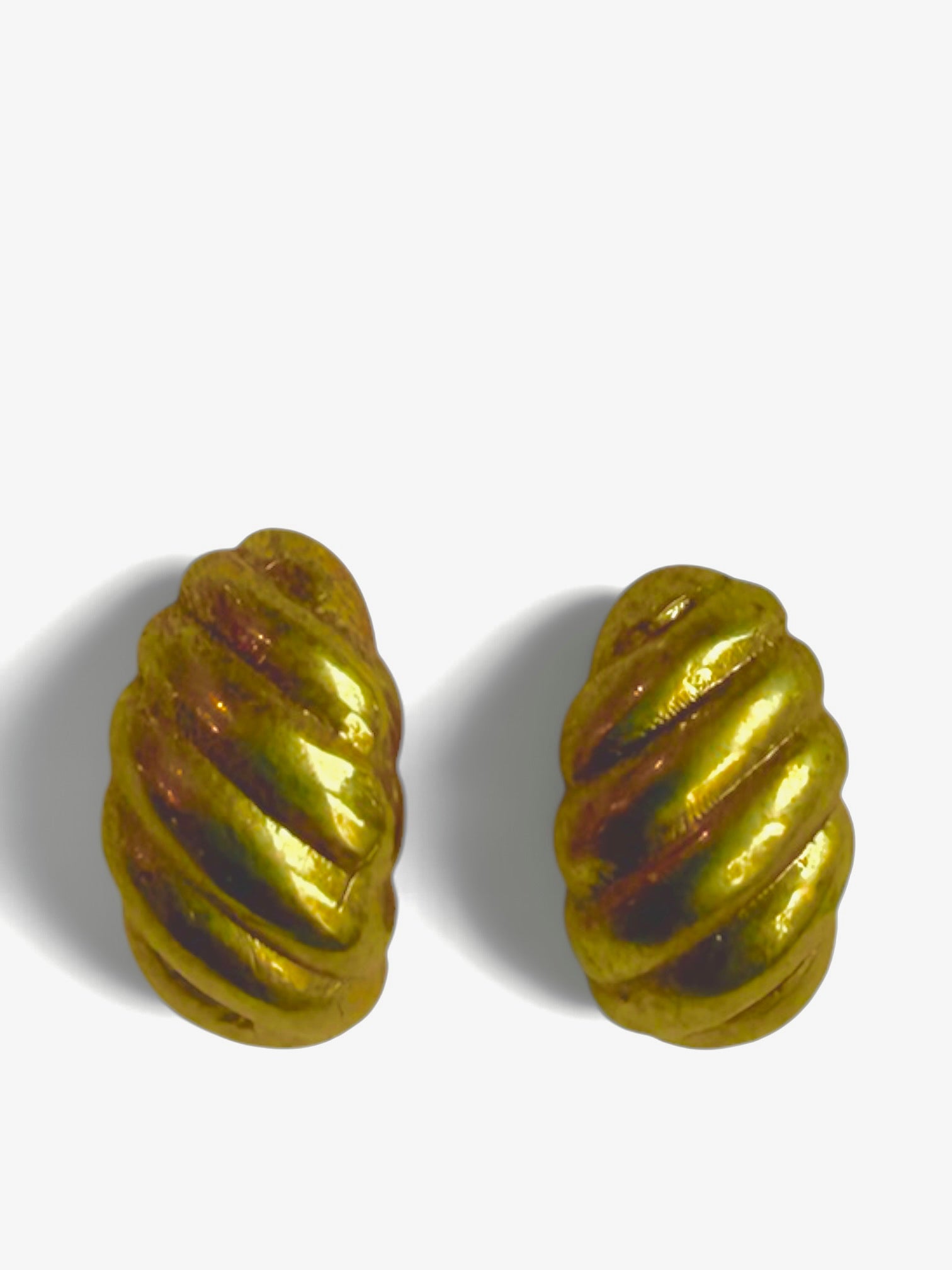 Twist Oval Studs