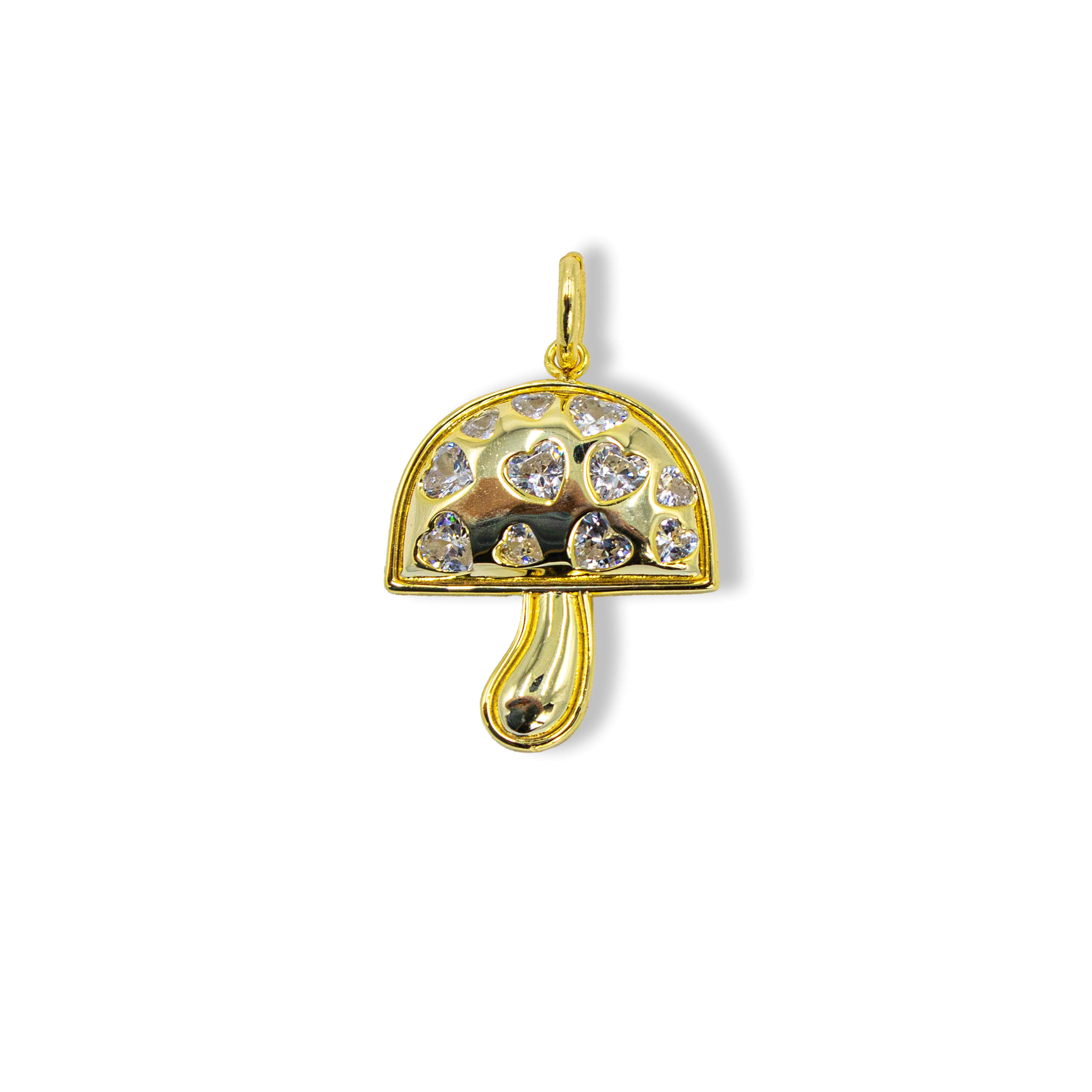 Retro Mushroom Charm