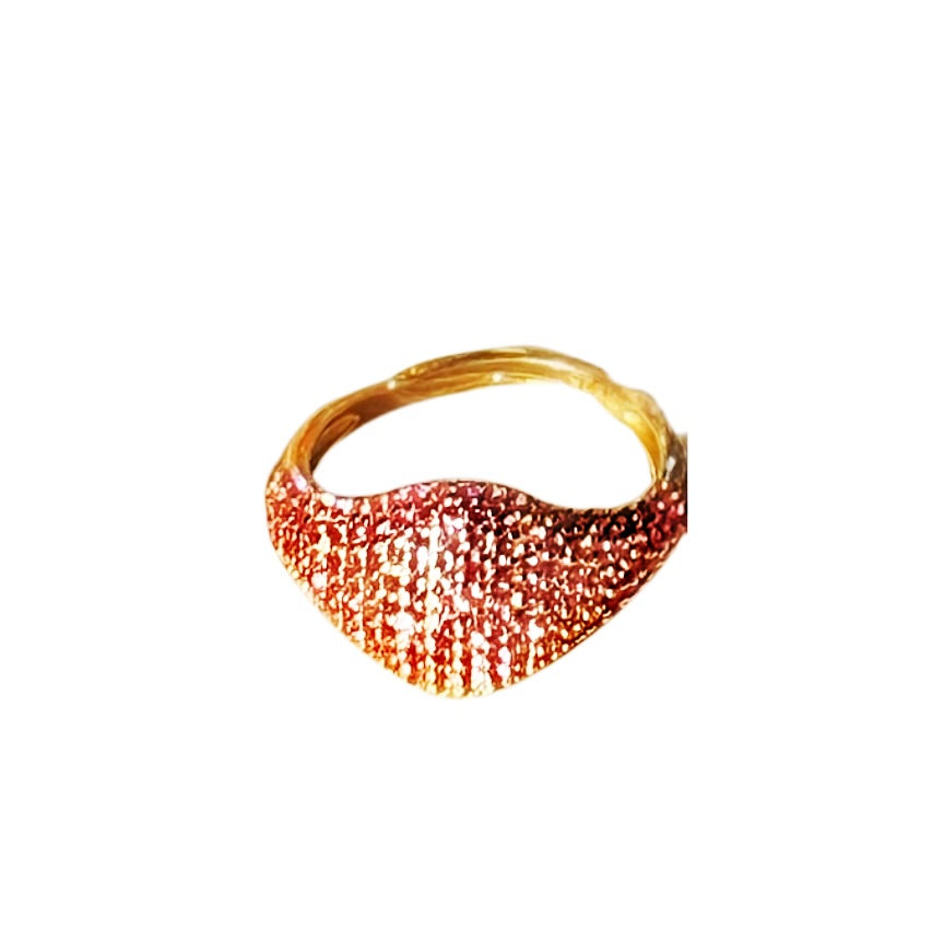 Pave Signet Ring