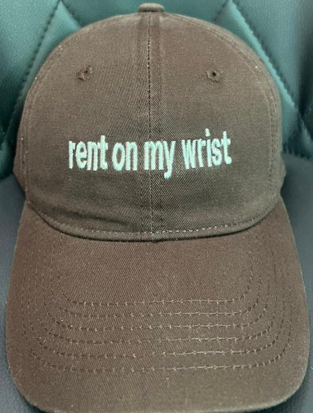 Rent On My Wrist Cap