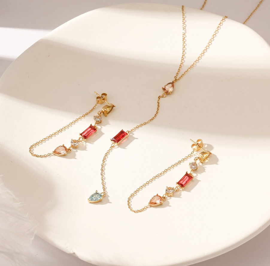 Trio Burst Necklace