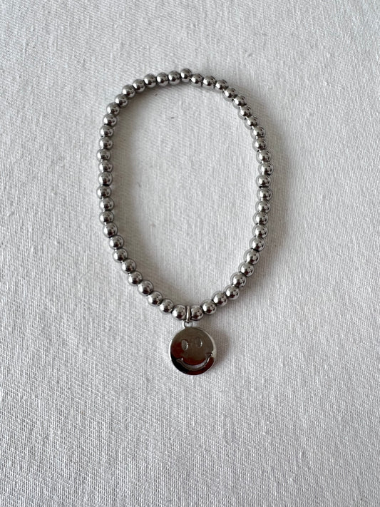 Stretch Bracelet with Smiley