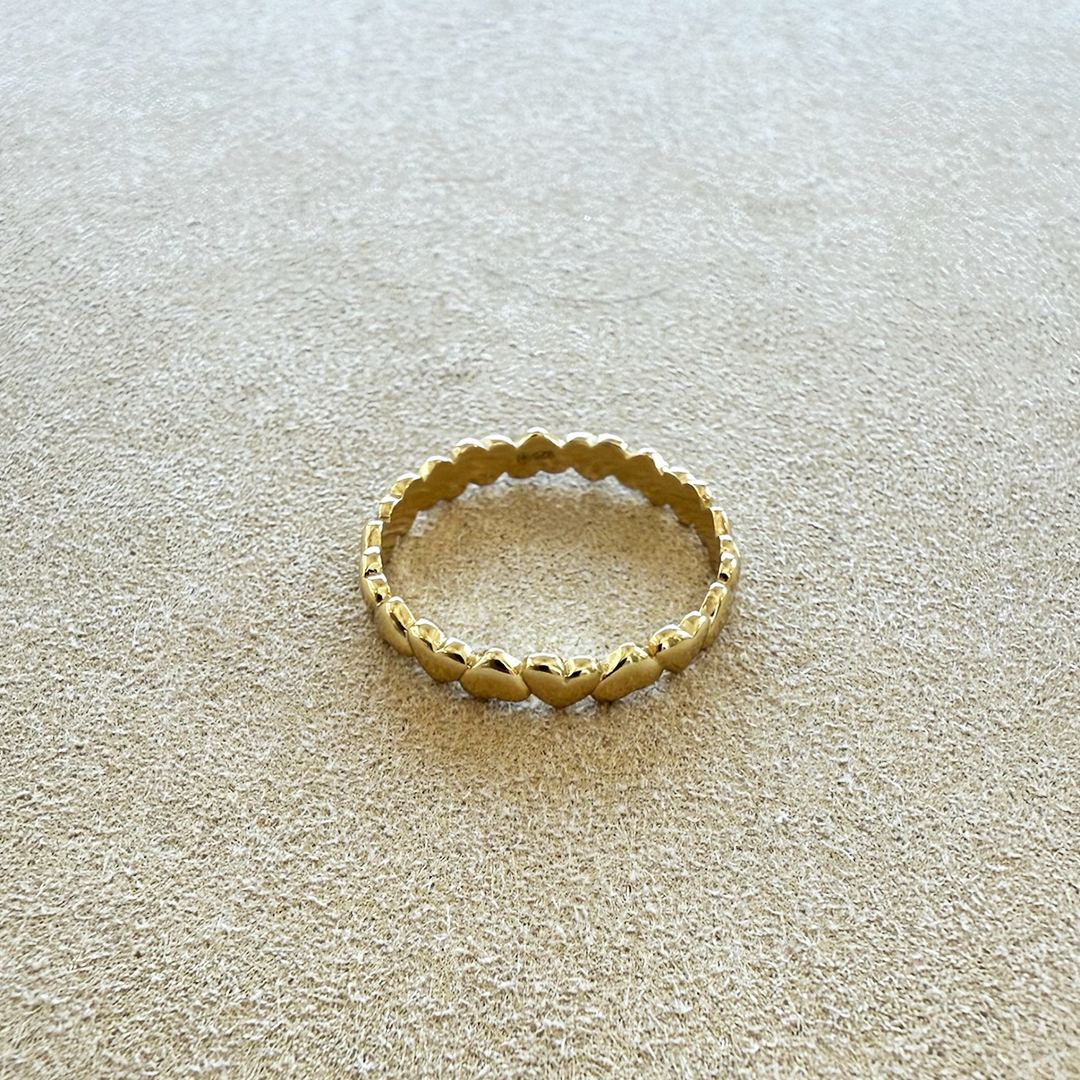 Heart Eternity Ring