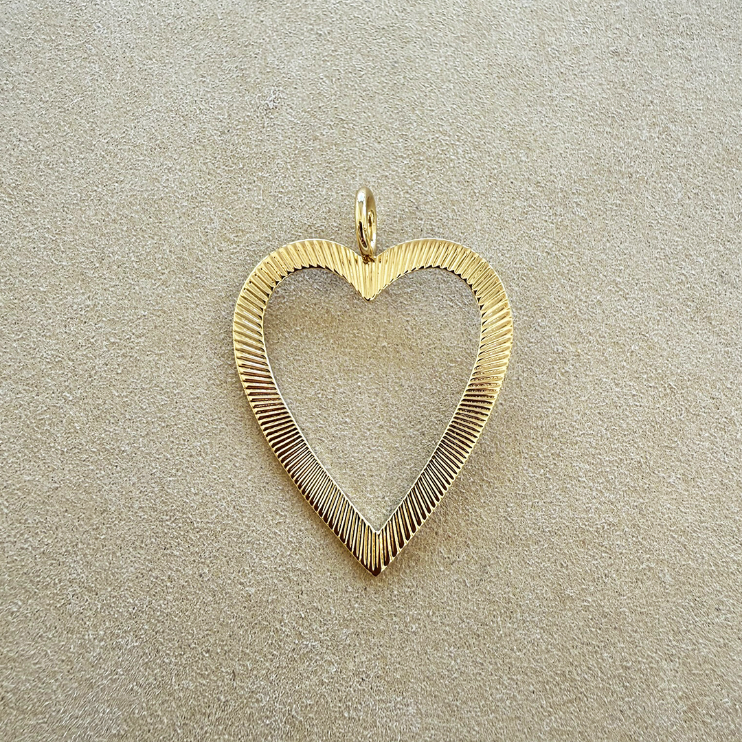 Open Heart Charm