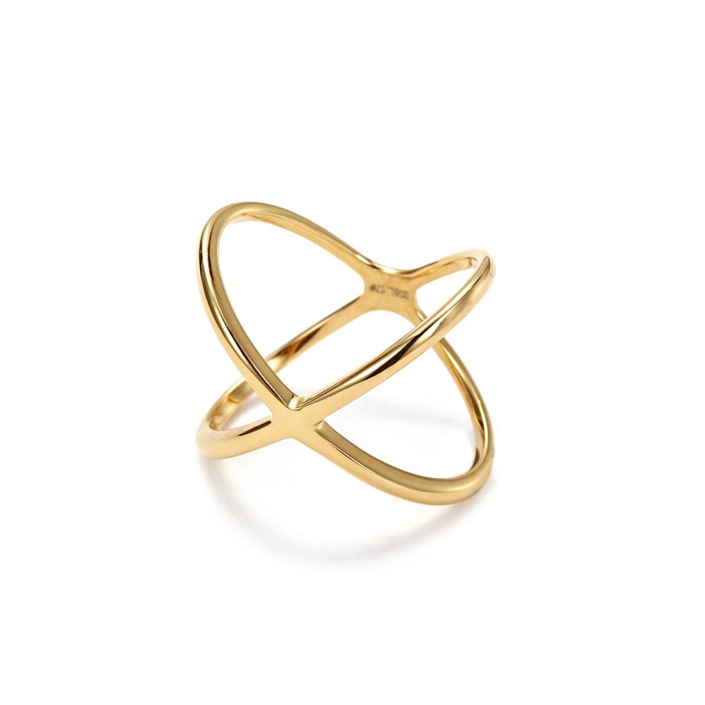 Criss Cross Ring – La Enovesé Designs