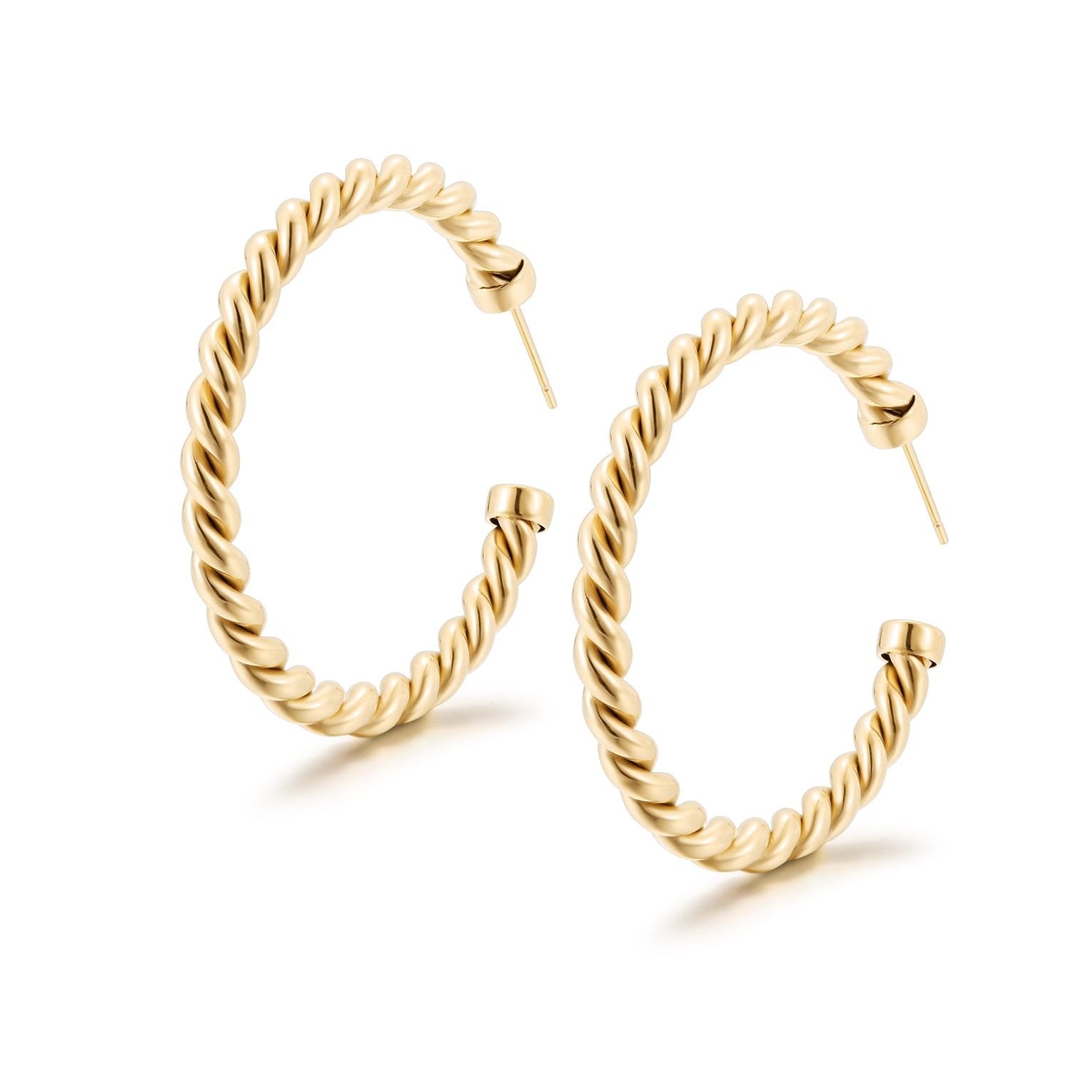 Medium Rope Open Hoops