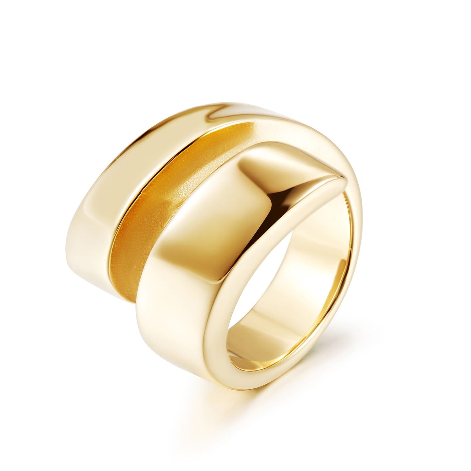 Yellow Gold Wrap Ring