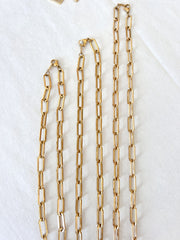 Thick Paper Clip Link Necklace thumbnail